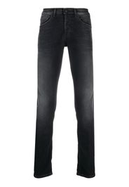 DONDUP low-rise slim-cut jeans - Nero