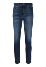 DONDUP high-waisted skinny jeans - Blu