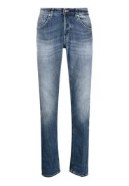 DONDUP mid-rise slim-fit jeans - Blu