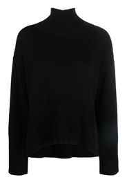 DONDUP high-neck wool sweatshirt - Nero