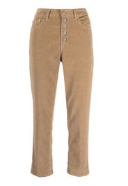 DONDUP mid-rise cropped trousers - Toni neutri