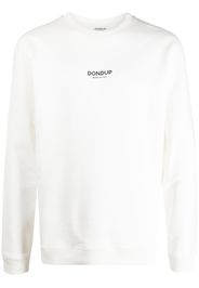 DONDUP Felpa con stampa - Bianco