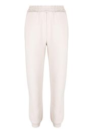 DONDUP logo-patch track pants - Toni neutri