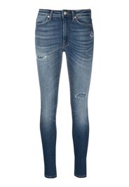 DONDUP Jeans skinny Iris a vita alta - Blu