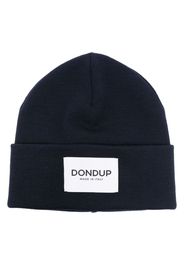 DONDUP Berretto con applicazione logo - Blu