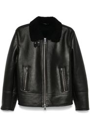 DONDUP leather jacket - Nero