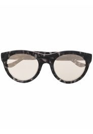 Donna Karan round-frame sunglasses - Grigio