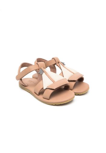 Donsje touch-strap fastening sandals - Marrone