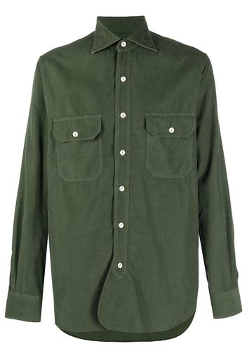 Doppiaa button-down shirt - Verde