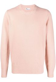 DOPPIAA crew neck knitted sweater - Rosa