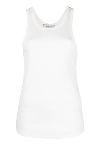 Dorothee Schumacher Top smanicato Ribben Seduction - Bianco