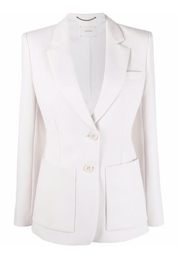 Dorothee Schumacher single-breasted wool blazer - Toni neutri