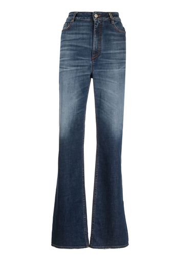 Dorothee Schumacher Jeans dritti con effetto schiarito - Blu