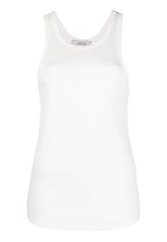 Dorothee Schumacher Top smanicato Ribben Seduction - Bianco