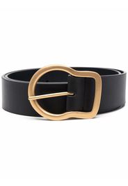 Dorothee Schumacher leather buckle belt - Nero