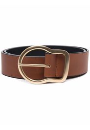 Dorothee Schumacher leather buckle belt - Marrone