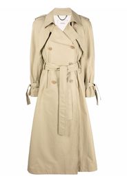 Dorothee Schumacher double-breasted trench coat - Toni neutri