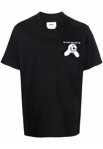 Doublet Smiley cotton T-shirt - Nero