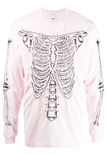 Doublet skeleton long-sleeve T-shirt - Rosa