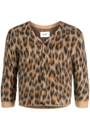 Doublet leopard-print knitted jumper - Toni neutri