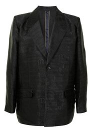 Doublet Blazer monopetto - Nero