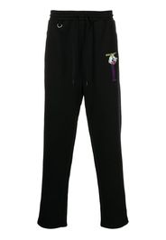 Doublet embroidered lounge track trousers - Nero