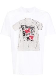 Doublet graphic-print cotton T-shirt - Bianco