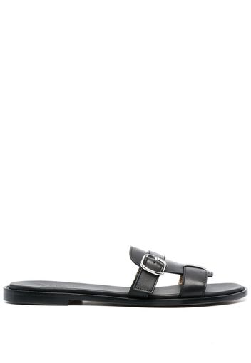 Doucal's double-strap sandals - Nero