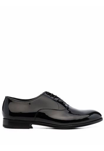 Doucal's pointed toe loafers - Nero