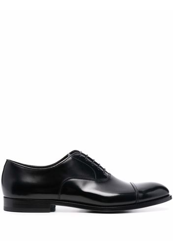 Doucal's lace up Oxford shoes - Nero