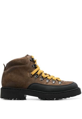 Doucal's suede hiking boots - Marrone