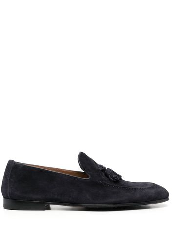 Doucal's tassel-detail slip-on loafers - Blu