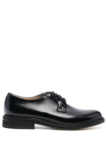 Doucal's leather lace-up shoes - Nero