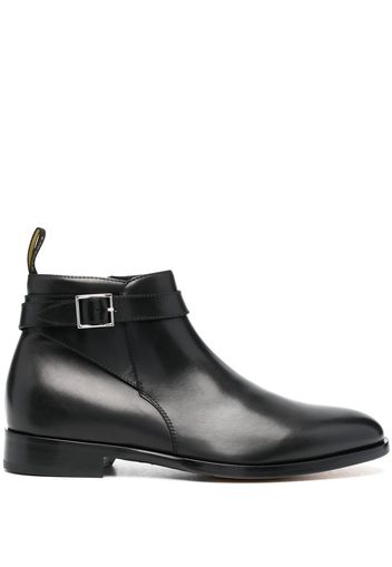 Doucal's buckle-detail ankle boots - Nero