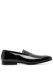 Doucal's patent leather loafers - Nero