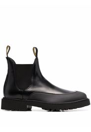 Doucal's elasticated side-panel boots - Nero