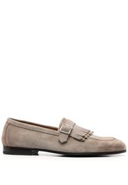 Doucal's fringe-detail suede loafers - Toni neutri