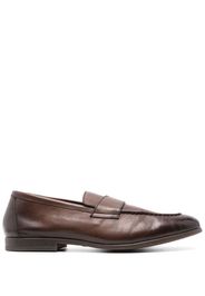 Doucal's Harley leather loafers - Marrone