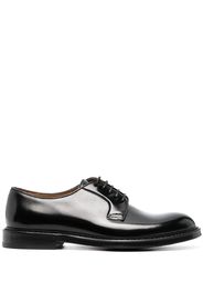 Doucal's lace-up leather oxford shoes - Nero