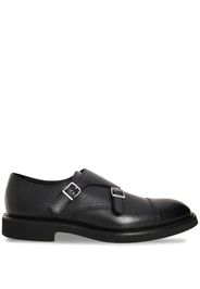 Doucal's double-buckle oxford shoes - Marrone