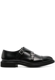 Doucal's leather monk shoes - Nero