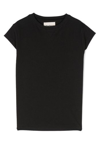 Douuod Kids crew neck short-sleeved T-shirt - Nero