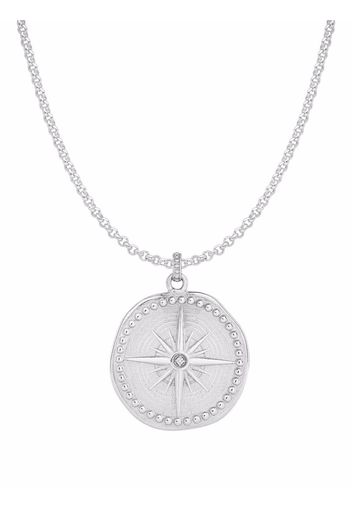 DOWER AND HALL pendant necklace - Argento