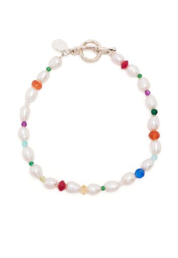 DOWER AND HALL Carnival gemstone bracelet - Bianco