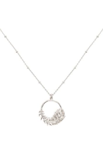 DOWER AND HALL Collana con pendente Angel Feather - Argento