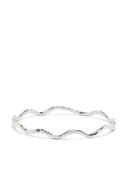 DOWER AND HALL Bracciale rigido martellato - Argento