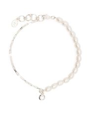 DOWER AND HALL pearl-detail bracelet - Toni neutri