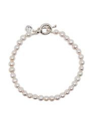 DOWER AND HALL Bracciale con barra a T - Bianco