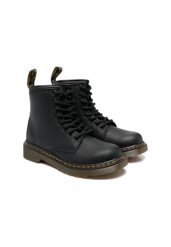 Dr. Martens Kids Pascal lace-up ankle boots - Nero