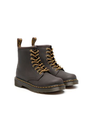 Dr. Martens Kids Stivali stringati 1460 - Marrone